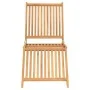 Solid teak wood sun lounger by vidaXL, Loungers - Ref: Foro24-316152, Price: 92,06 €, Discount: %