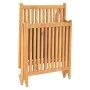 Solid teak wood sun lounger by vidaXL, Loungers - Ref: Foro24-316152, Price: 92,06 €, Discount: %