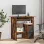 Escritorio de madera contrachapada roble ahumado 80x45x74 cm