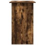 Escritorio de madera contrachapada roble ahumado 80x45x74 cm