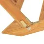 Solid teak wood sun lounger by vidaXL, Loungers - Ref: Foro24-316152, Price: 92,06 €, Discount: %