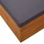2-Sitzer-Gartensofa mit Kissen aus massivem Akazienholz von vidaXL, Modulare Sofas für den Außenbereich - Ref: Foro24-316247,...
