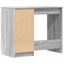 Escritorio de madera contrachapada gris Sonoma 90x45x76 cm en Escritorios | Comprar online en Foro24