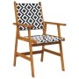 Garden chairs 2 units solid acacia wood by vidaXL, Garden chairs - Ref: Foro24-316249, Price: 94,45 €, Discount: %