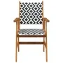 Garden chairs 2 units solid acacia wood by vidaXL, Garden chairs - Ref: Foro24-316249, Price: 93,63 €, Discount: %