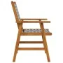Gartenstühle 2 Einheiten aus massivem Akazienholz von vidaXL, Gartenstühle - Ref: Foro24-316249, Preis: 93,63 €, Rabatt: %