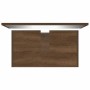 Set de muebles de baño madera contrachapada marrón roble