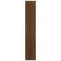 Estantería de madera contrachapada roble marrón 36x30x171 cm