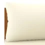 Ecksofas 2 Stück cremeweiße Kissen Akazienholz von vidaXL, Modulare Sofas für den Außenbereich - Ref: Foro24-316279, Preis: 3...