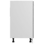 Mueble bajo fregadero "Lyon" gris Sonoma 80x46x81,5 cm madera