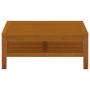 Gartenmöbel 3 Stück Kissen weiß cremefarbenes Akazienholz von vidaXL, Modulare Sofas für den Außenbereich - Ref: Foro24-31628...