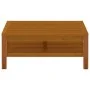 Muebles de jardín 3 pzas cojines blanco crema madera de acacia de vidaXL, Sofás modulares de exterior - Ref: Foro24-316281, P...