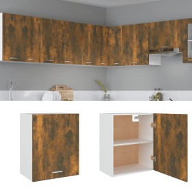 Armario colgante "Lyon" de, roble ahumado, 50x31x60 cm, madera