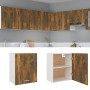 Armario colgante "Lyon" de, roble ahumado, 50x31x60 cm, madera