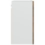 Armario colgante "Lyon" de, roble ahumado, 50x31x60 cm, madera