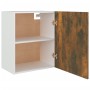 Armario colgante "Lyon" de, roble ahumado, 50x31x60 cm, madera