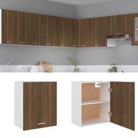Armario colgante "Lyon" roble marrón 50x31x60 cm madera de