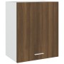 Armario colgante "Lyon" roble marrón 50x31x60 cm madera de