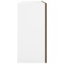 Armario colgante "Lyon" roble marrón 80x31x60 cm madera de