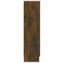 Vitrina madera contrachapada roble ahumado 82,5x30,5x115 cm