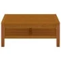 2-teilige Sofagarnitur mit cremeweißen Kissen aus Akazienholz von vidaXL, Modulare Sofas für den Außenbereich - Ref: Foro24-3...