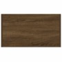 Armario baño madera contrachapada roble marrón 60x33x80 cm