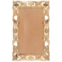 Brown hand carved mirror 80x50 cm solid mango wood by vidaXL, Mirrors - Ref: Foro24-321639, Price: 106,95 €, Discount: %
