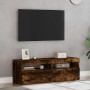 Muebles de TV con luces LED 2 uds roble ahumado 60x35x40 cm en Muebles TV | Comprar online en Foro24