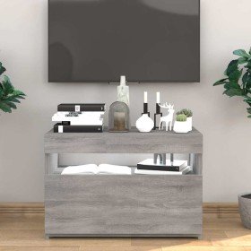 Mueble de TV con luces LED gris Sonoma 60x35x40 cm Mueble de TV con luces LED gris Sonoma 60x35x40 cm