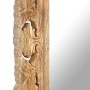 Brown hand carved mirror 80x50 cm solid mango wood by vidaXL, Mirrors - Ref: Foro24-321639, Price: 106,95 €, Discount: %
