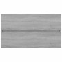 Set de muebles de baño 2 pzas madera contrachapada gris sonoma
