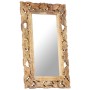 Brown hand carved mirror 80x50 cm solid mango wood by vidaXL, Mirrors - Ref: Foro24-321639, Price: 106,95 €, Discount: %