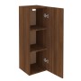 Muebles TV 2 uds madera de ingeniería marrón roble 30,5x30x90cm en Muebles TV | Comprar online en Foro24