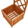 Garden pergola with solid fir wood planter by vidaXL, Pergolas, arches and garden trellises - Ref: Foro24-316388, Price: 159,...