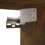 Muebles para TV colgantes 3 uds roble ahumado 60x30x30 cm