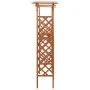 Pergola with solid fir wood door 116x40x204 cm by vidaXL, Pergolas, arches and garden trellises - Ref: Foro24-316389, Price: ...