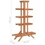 Pflanzenständer aus massivem Tannenholz, 83 x 25 x 132 cm von vidaXL, Topfständer - Ref: Foro24-316390, Preis: 53,42 €, Rabat...