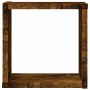 Estanterías de pared 2 pcs Marrón 26 x 15 x 26 cm