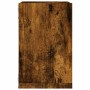 Estanterías de pared 4 pcs Marrón 26 x 15 x 26 cm