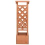 Trellis planter with fir wood arch 49x39x117 cm by vidaXL, Pots and planters - Ref: Foro24-316391, Price: 58,00 €, Discount: %