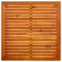 Mesa de centro de jardín madera maciza de acacia 85x85x45 cm de vidaXL, Mesas de jardín - Ref: Foro24-316396, Precio: 111,31 ...