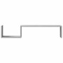Estantes de pared 2 uds madera gris Sonoma 100x15x20 cm