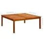 Solid acacia wood garden coffee table 110x110x45 cm by vidaXL, Garden tables - Ref: Foro24-316397, Price: 149,96 €, Discount: %