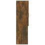 Armario para lavadora color roble ahumado 70,5x25,5x90 cm