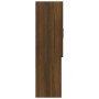 Armario para lavadora color roble marrón 70,5x25,5x90 cm