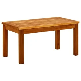 Garten-Couchtisch aus massivem Akazienholz 70x40x36 cm von vidaXL, Gartentische - Ref: Foro24-316399, Preis: 90,46 €, Rabatt: %