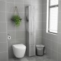 Mueble de baño madera de ingeniería gris Sonoma 25x26,5x170 cm