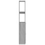 Mueble de baño madera de ingeniería gris Sonoma 25x26,5x170 cm