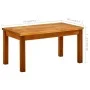 Garden coffee table solid acacia wood 70x40x36 cm by vidaXL, Garden tables - Ref: Foro24-316399, Price: 96,45 €, Discount: %