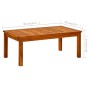 Mesa de centro de jardín madera maciza de acacia 90x50x36 cm de vidaXL, Mesas de jardín - Ref: Foro24-316400, Precio: 77,37 €...